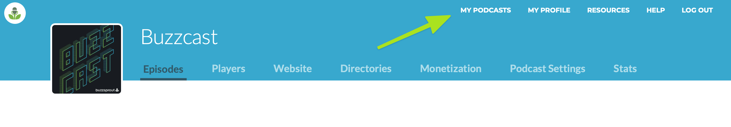 Adding a new podcast