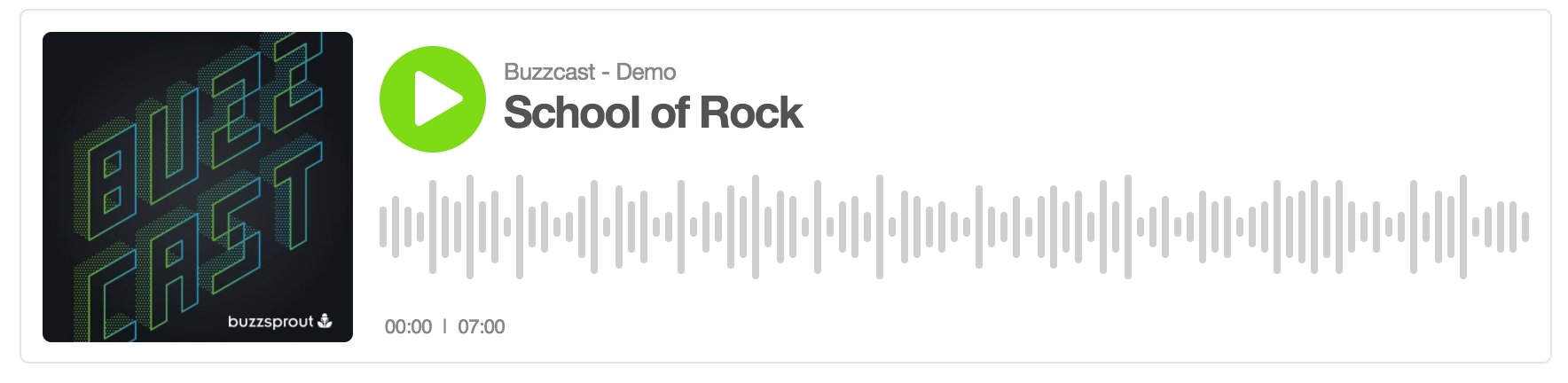 Individual Episode Player
