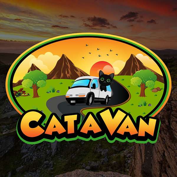 CatavanCast - Van Life With A Cat Podcast Artwork Image