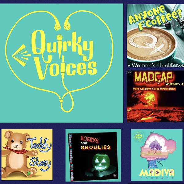 Quirky Voices Presents Podcast Artwork Image