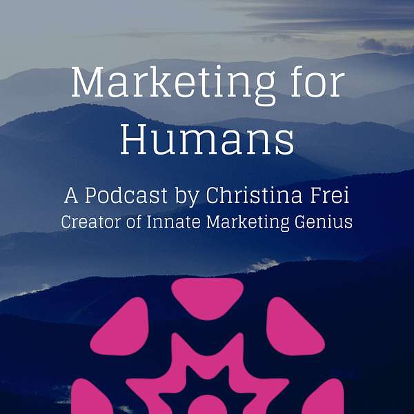 Marketing for Humans Podcast Artwork Image