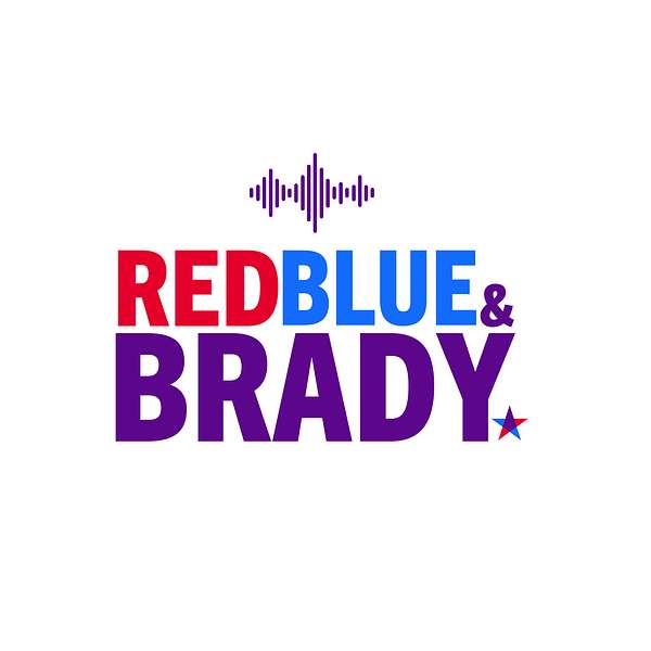 Red, Blue, and Brady  Podcast Artwork Image