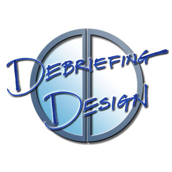 Debriefing Design Podcast Artwork Image