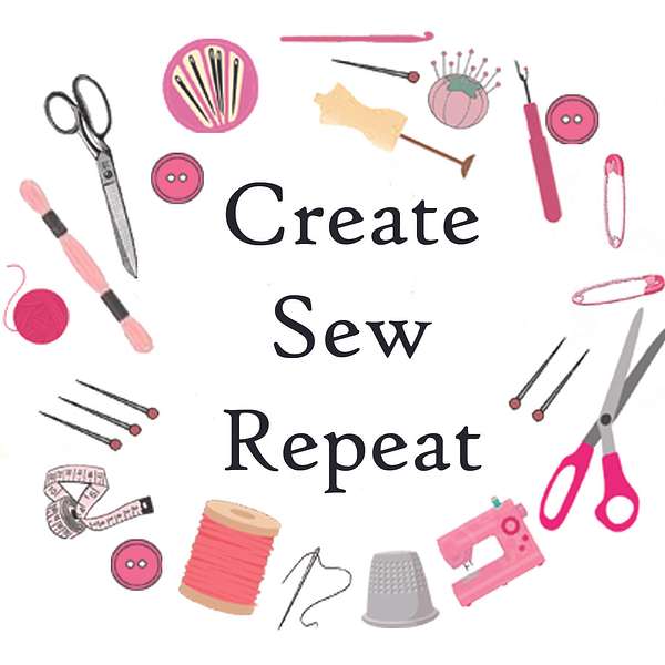 Create Sew Repeat Podcast Artwork Image
