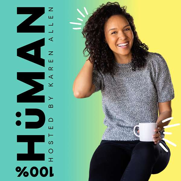 100% Human Podcast Artwork Image