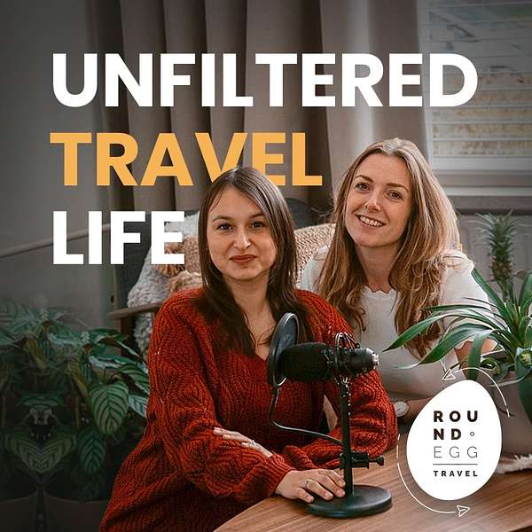 Unfiltered Travel Life Podcast Artwork Image