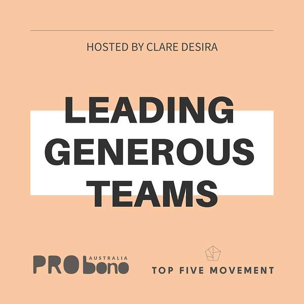 Leading Generous Teams Podcast Artwork Image