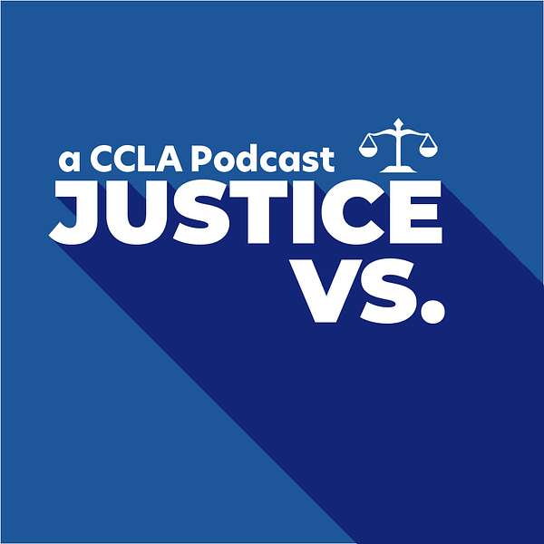 Justice Vs.   Podcast Artwork Image