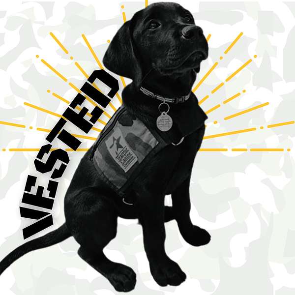 Vested: a Service Puppy Parent Diary Podcast Artwork Image
