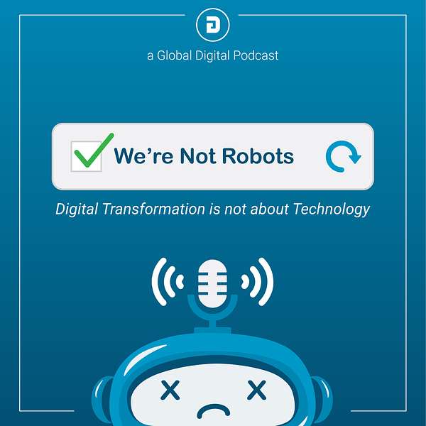 We're Not Robots Podcast Artwork Image