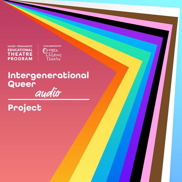 Intergenerational Queer Audio Project Podcast Artwork Image