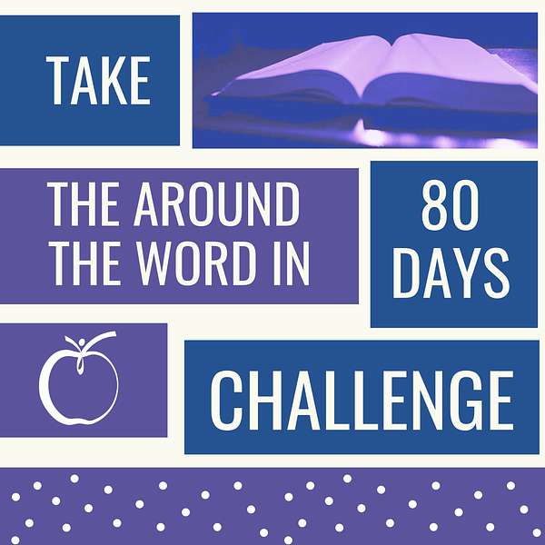 Around the Word in 80 Days Challenge Podcast Artwork Image