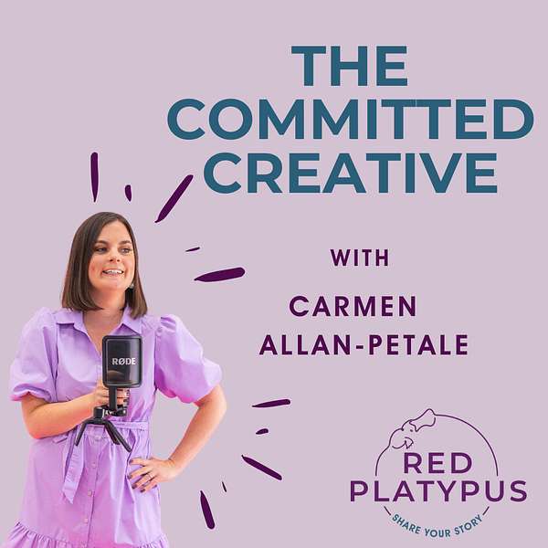 The Committed Creative Podcast Podcast Artwork Image