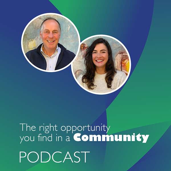 The right opportunity you find in a community! Podcast Artwork Image