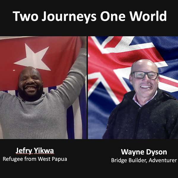Two Journeys One World Podcast Artwork Image