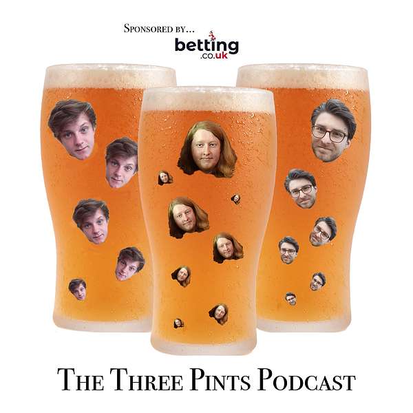 Three Pints Podcast Podcast Artwork Image
