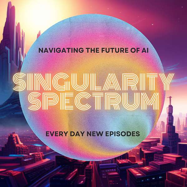 Singularity Spectrum: Navigating the Future of AI Podcast Artwork Image
