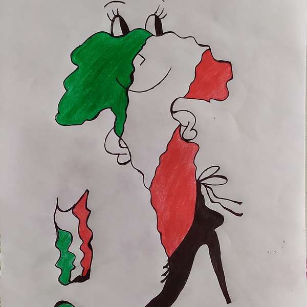Learning Italian advanced : Lady Italy Podcast Podcast Artwork Image