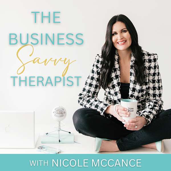 The Business Savvy Therapist  Podcast Artwork Image