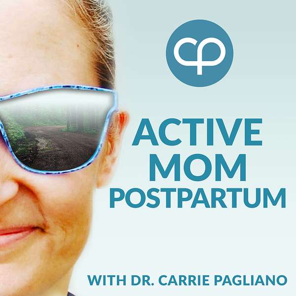 Active Mom Postpartum Podcast Artwork Image