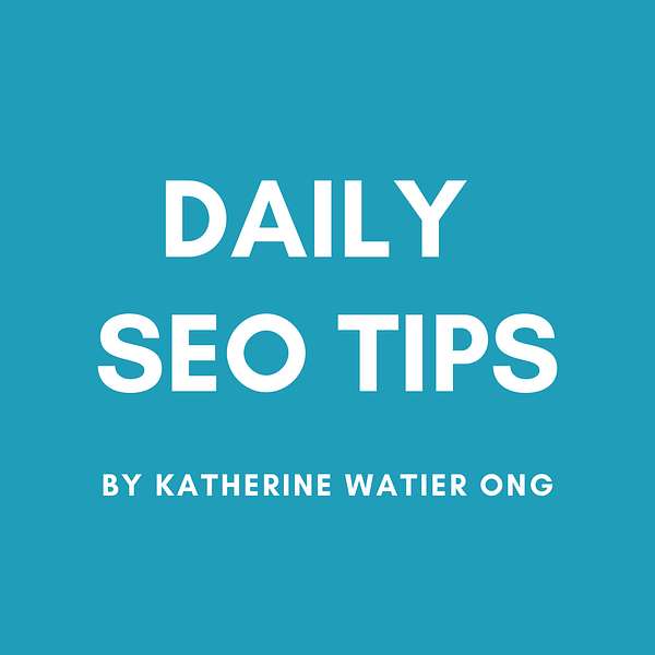 Daily SEO Tips Podcast Artwork Image
