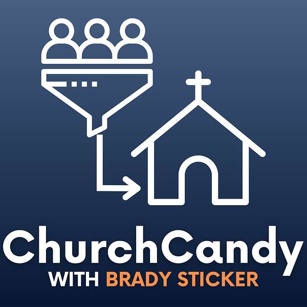 ChurchCandy with Brady Sticker Podcast Artwork Image