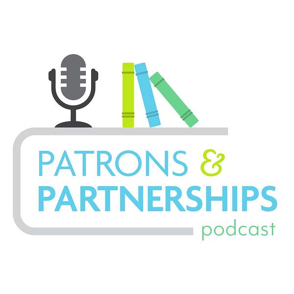 Patrons & Partnerships Podcast Artwork Image