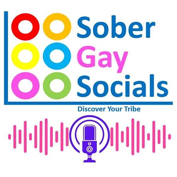 Sober Gay Socials Podcast Artwork Image
