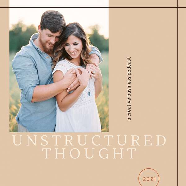 Unstructured Thought with Courtney and Matt Podcast Artwork Image