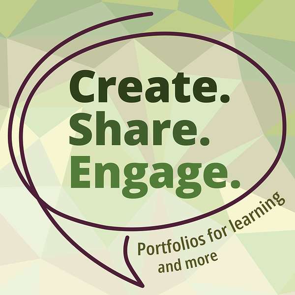 Create. Share. Engage. Podcast Artwork Image