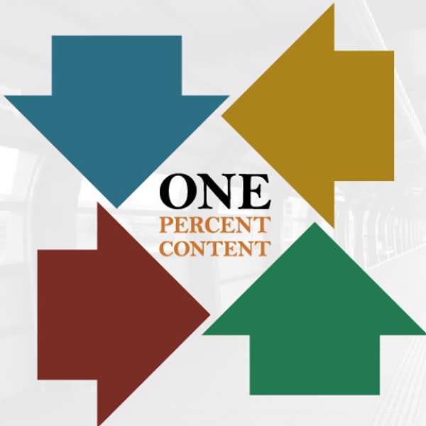 One Percent Content Podcast Artwork Image