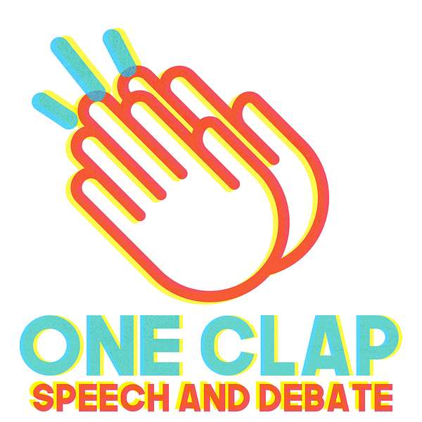 One Clap Speech and Debate Podcast Artwork Image