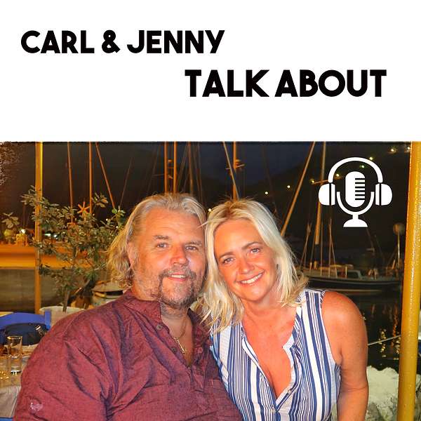 Carl and Jenny Talk About Podcast Artwork Image