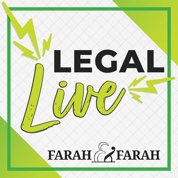 Farah & Farah's Legal Live Podcast Artwork Image