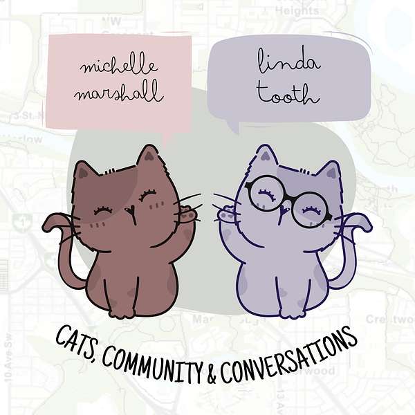 Cats, Community & Conversations Podcast Artwork Image