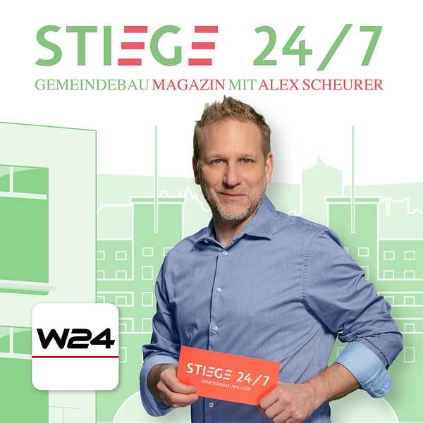 Artwork for Stiege 24/7 - Gemeindebau Magazin mit Alex Scheurer