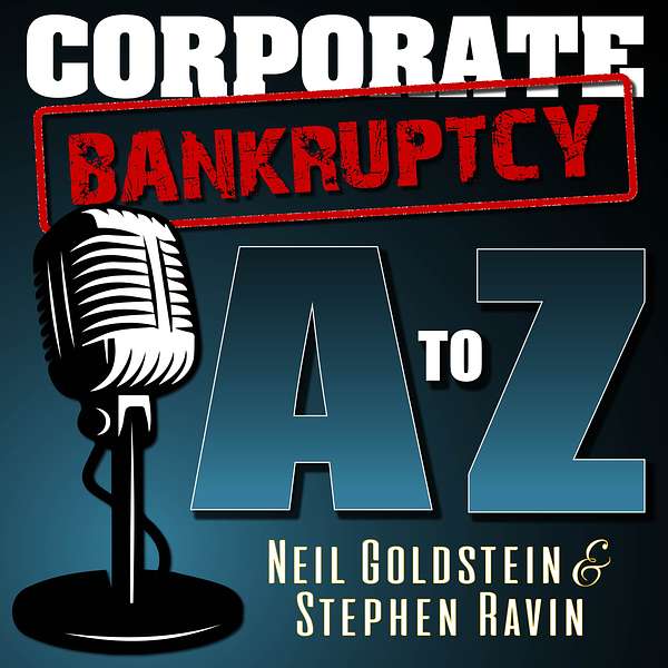 Corporate Bankruptcy A to Z Podcast Artwork Image