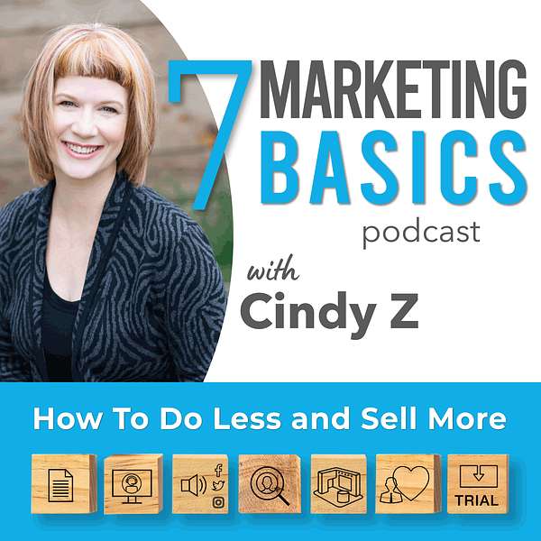 7 Marketing Basics with Cindy Z Podcast Artwork Image