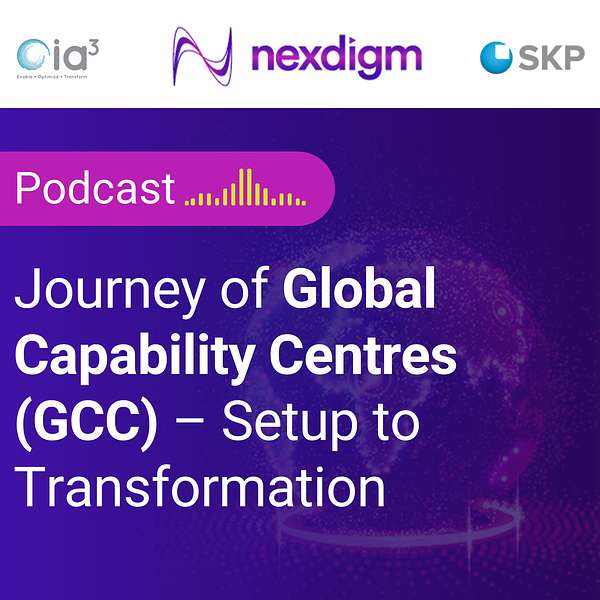 Journey of Global Capability Center from Setup to Transformation Podcast Artwork Image