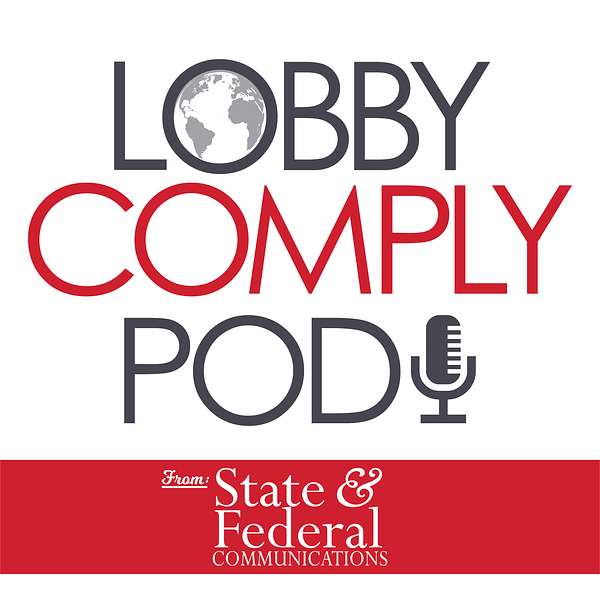 LobbyComply Pod Podcast Artwork Image