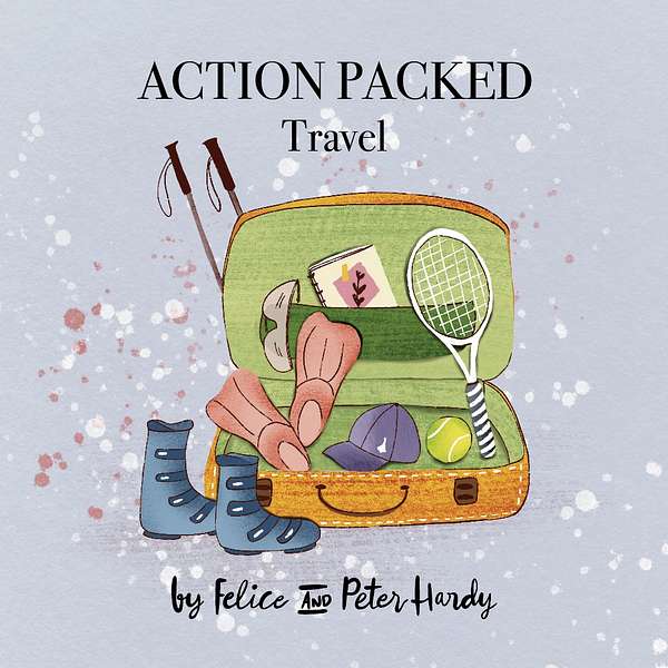 Action Packed Travel Podcast Artwork Image