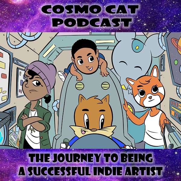 Cosmo Cat Comics Podcast Podcast Artwork Image