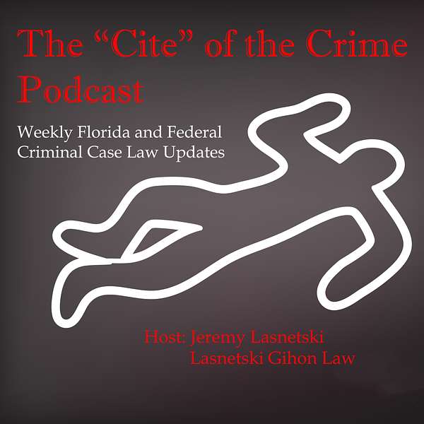 The "Cite" of the Crime Podcast Artwork Image