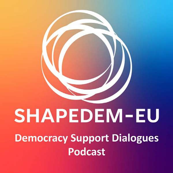 Democracy Support Dialogues Podcast Artwork Image