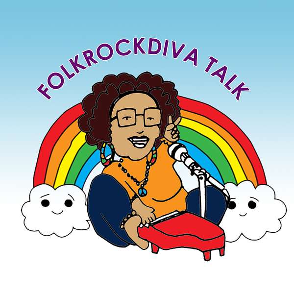 FolkRockDiva Talk Podcast Artwork Image