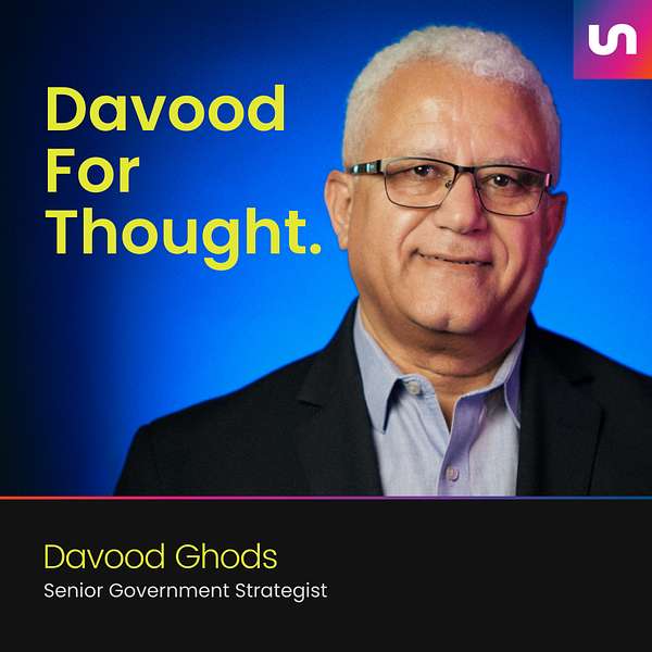 Davood for Thought Podcast Artwork Image