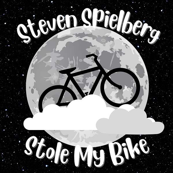 Steven Spielberg Stole My Bike Podcast Artwork Image
