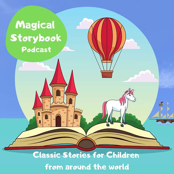 Magical Storybook. English Nanny Bedtime Stories Podcast Artwork Image
