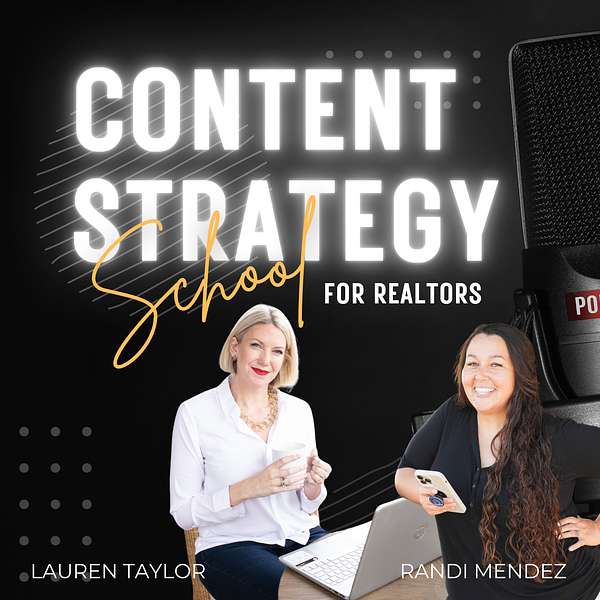Content Strategy School for Realtors Podcast Artwork Image