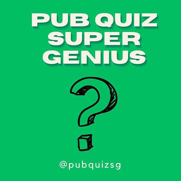 Pub Quiz Super Genius Podcast Artwork Image